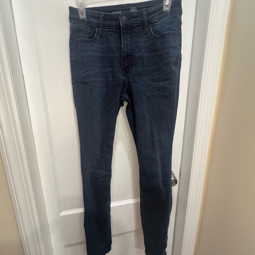 Old Navy Women's Dark Wash Skinny Jeans